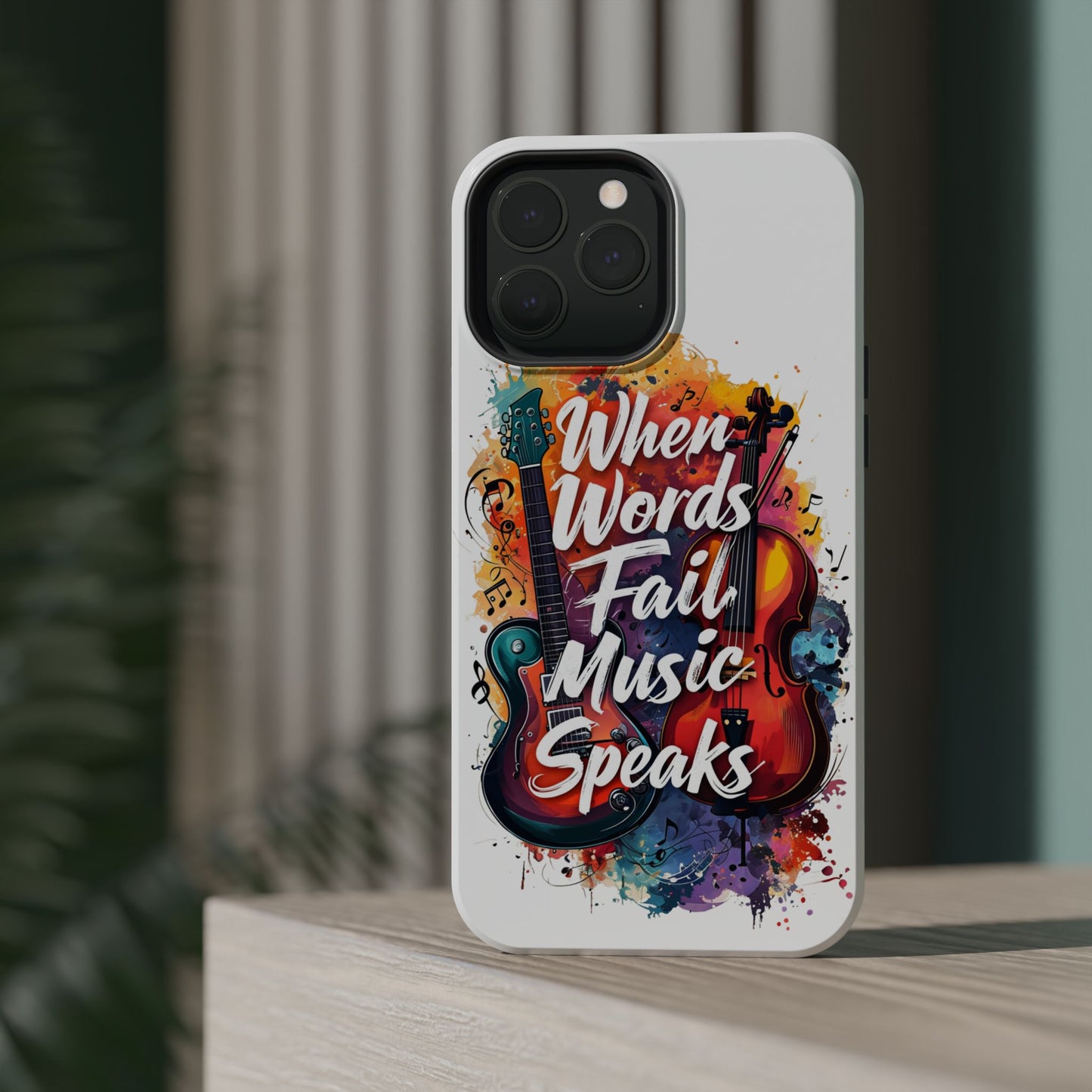 "When Words Fail..." Magnetic Tough Cases