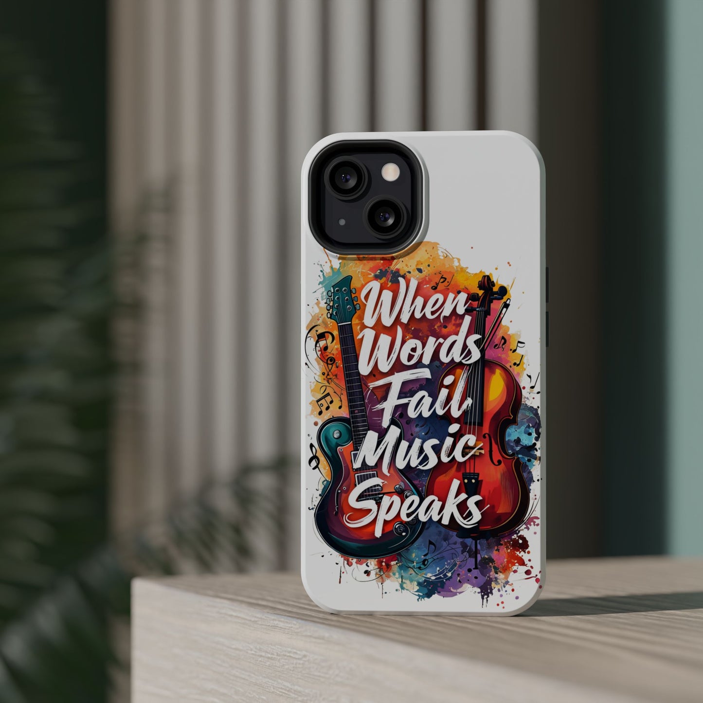 "When Words Fail..." Magnetic Tough Cases