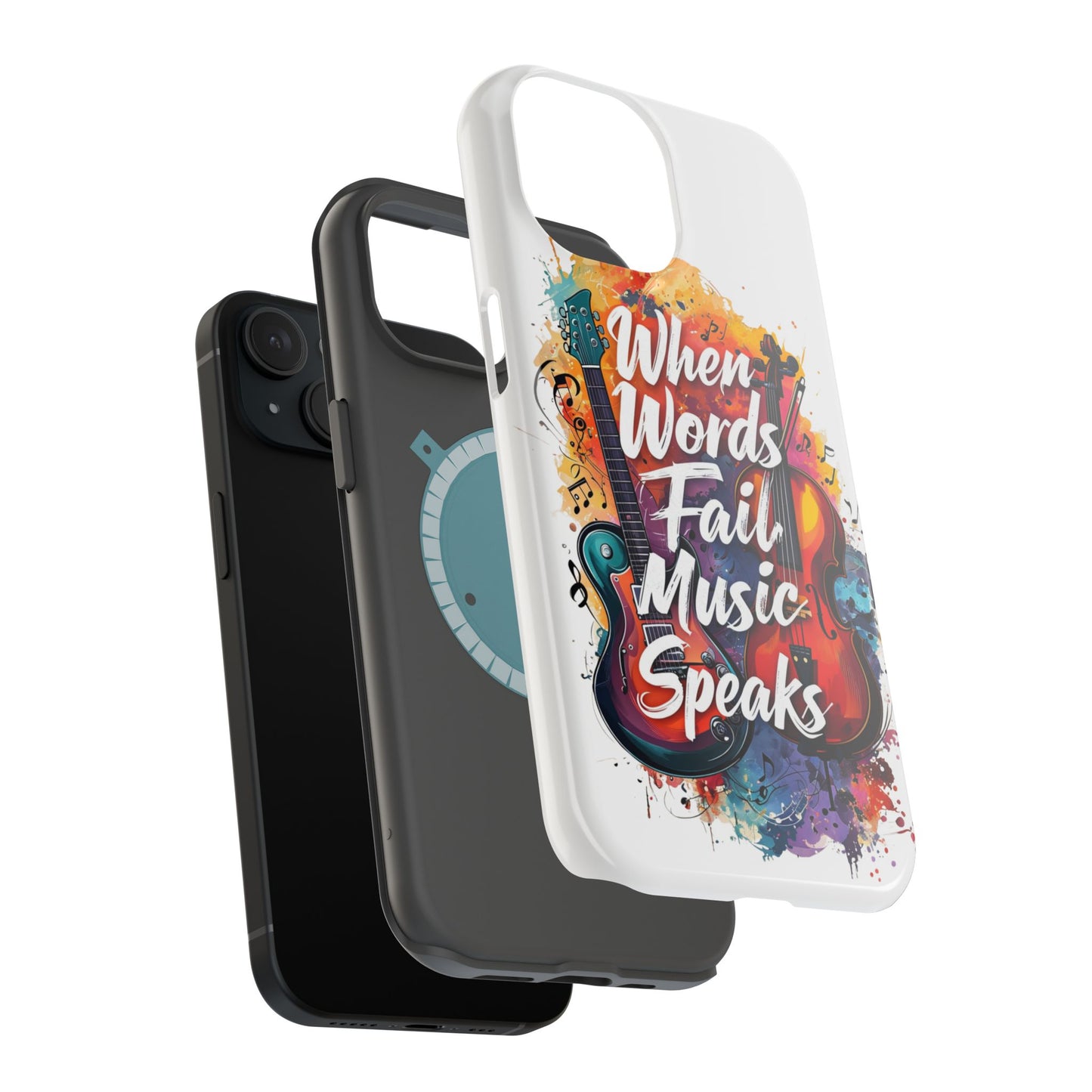 "When Words Fail..." Magnetic Tough Cases