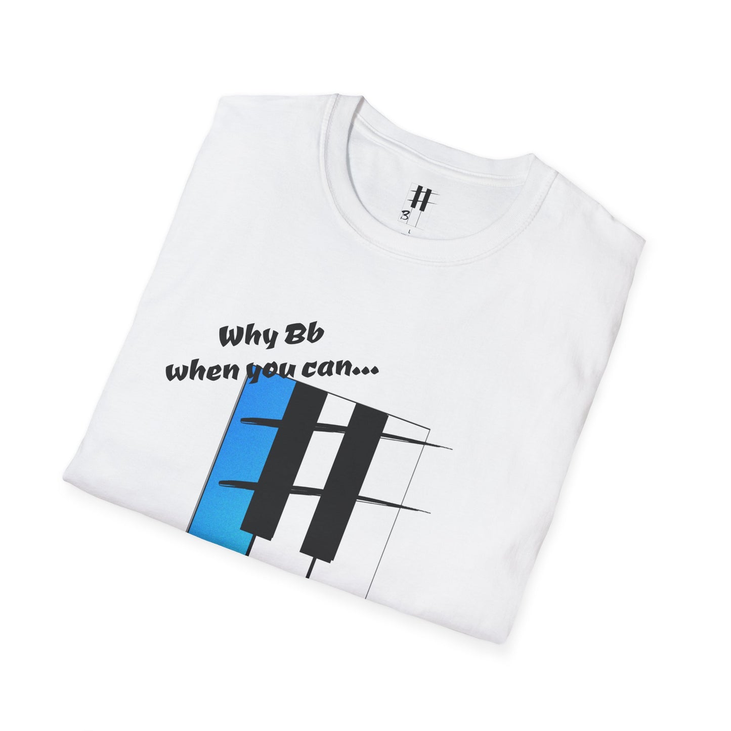 B# Logo Unisex Softstyle T-Shirt