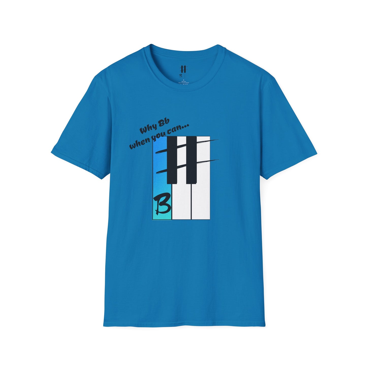B# Logo Unisex Softstyle T-Shirt