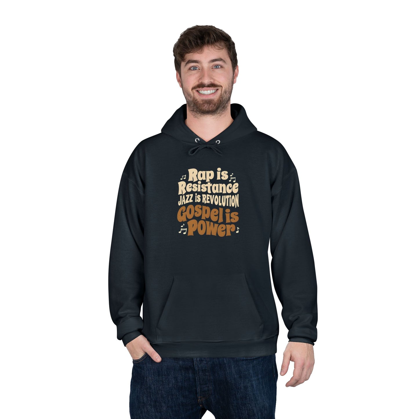 Black Music Relevance Pullover Hoodie