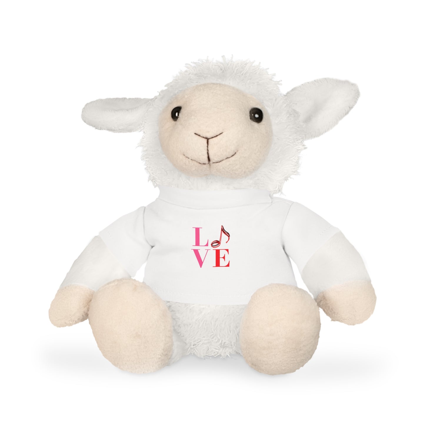 "L.O.V.E M.U.S.I.C" Plush Toy with T-Shirt