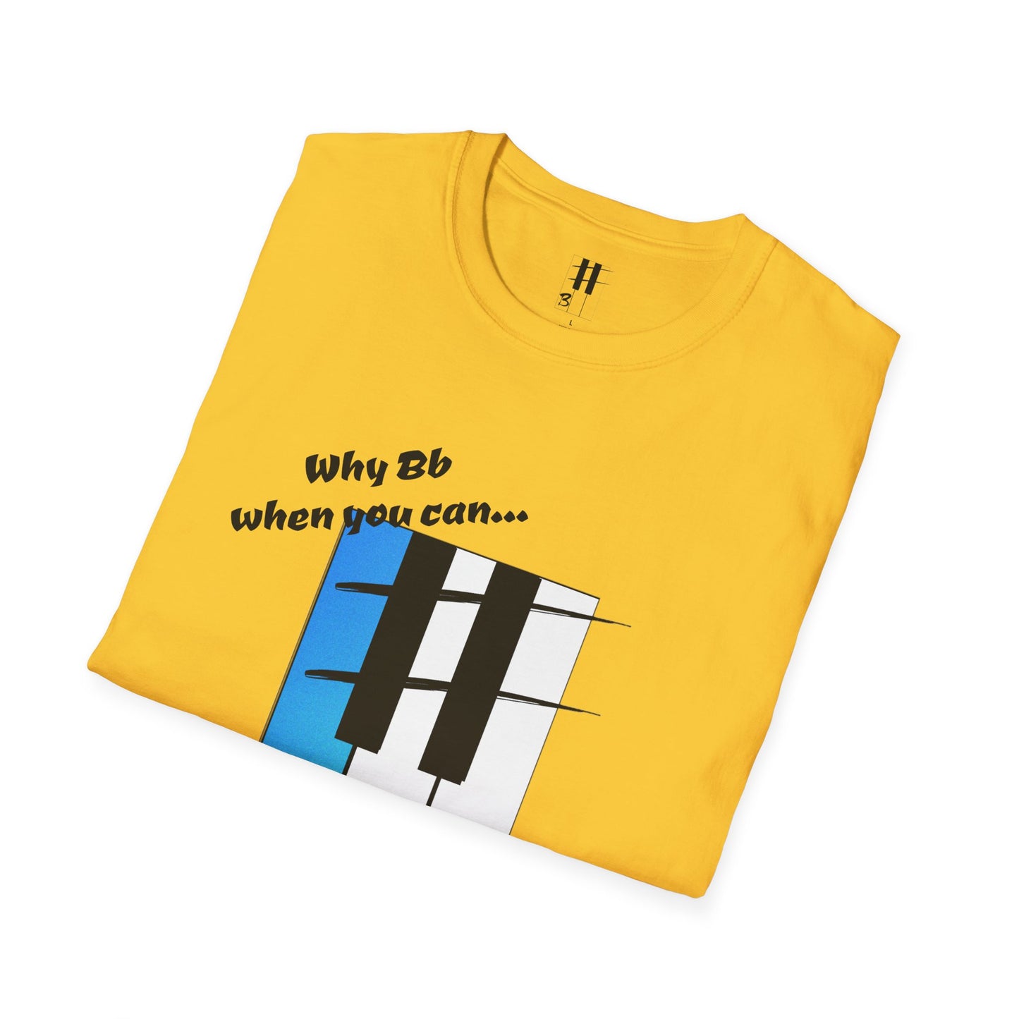 B# Logo Unisex Softstyle T-Shirt