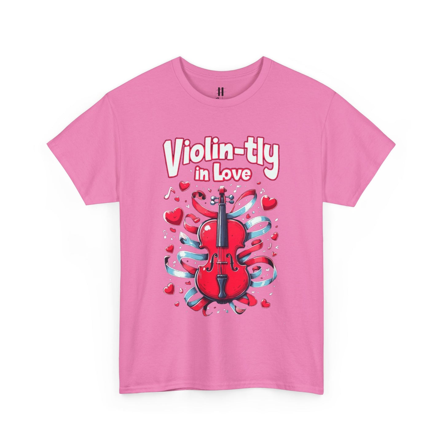 Violin-tly in Love Unisex Heavy Cotton Tee