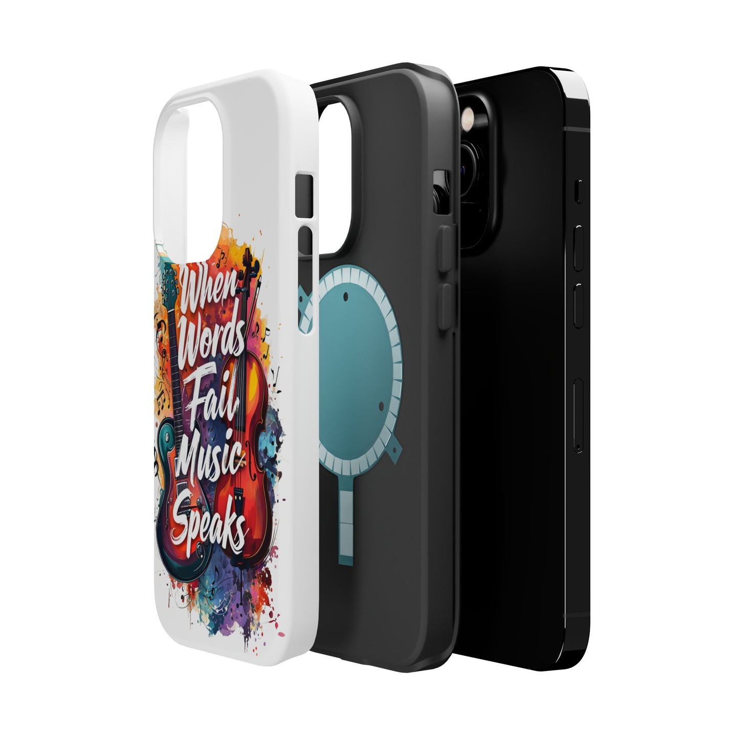 "When Words Fail..." Magnetic Tough Cases