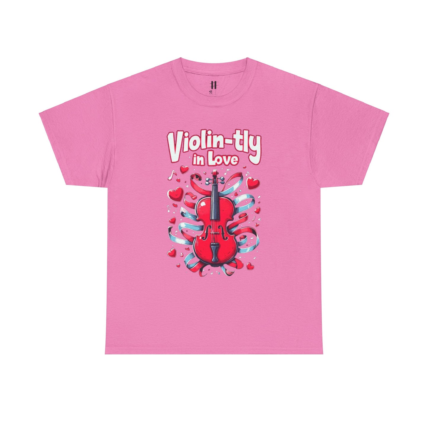 Violin-tly in Love Unisex Heavy Cotton Tee