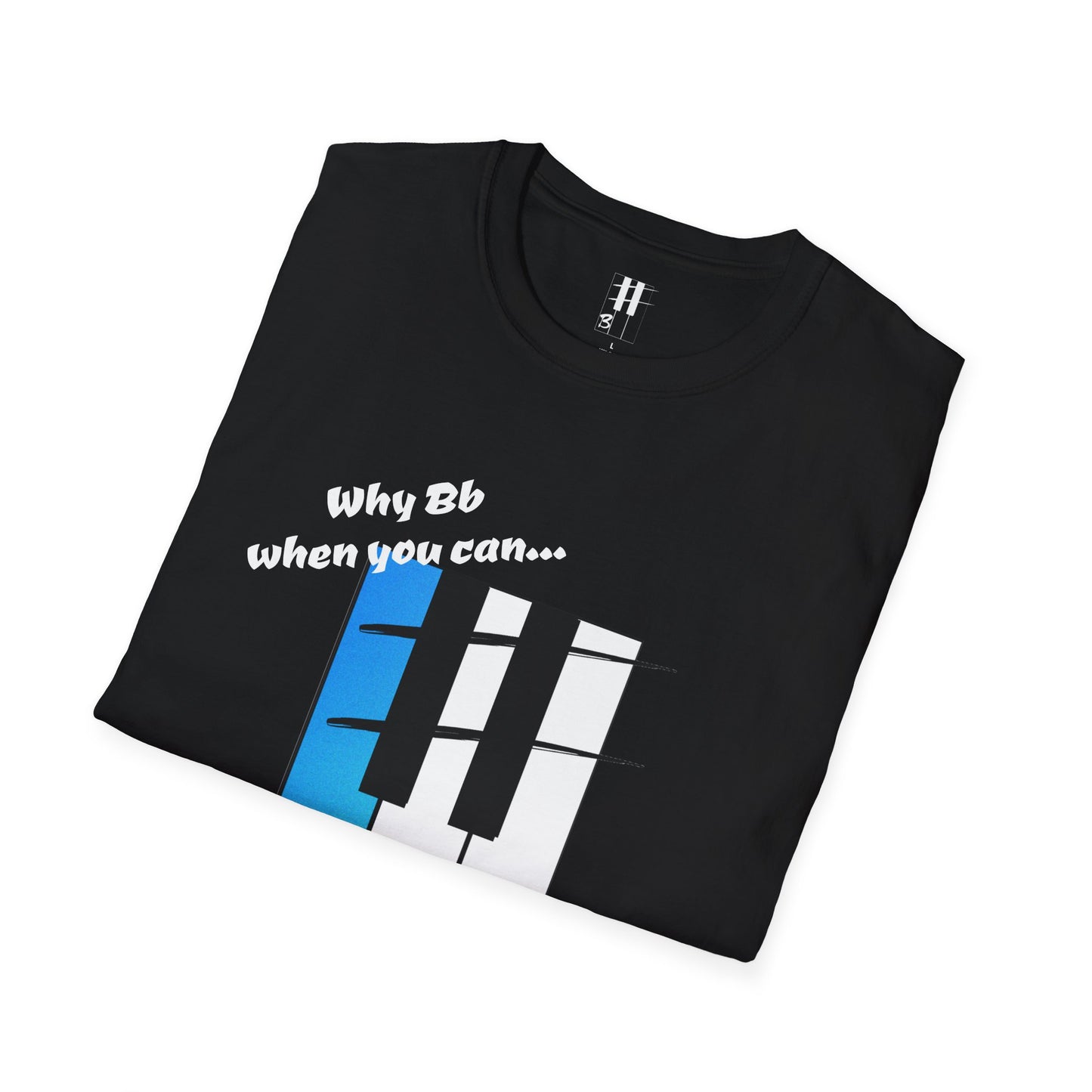 B# Logo Unisex Softstyle T-Shirt