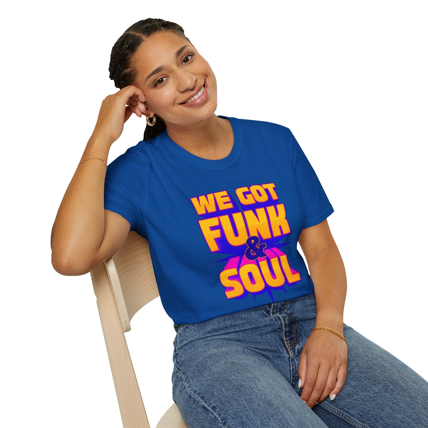 Funky Soul Unisex Softstyle T-Shirt - Perfect for Music Lovers