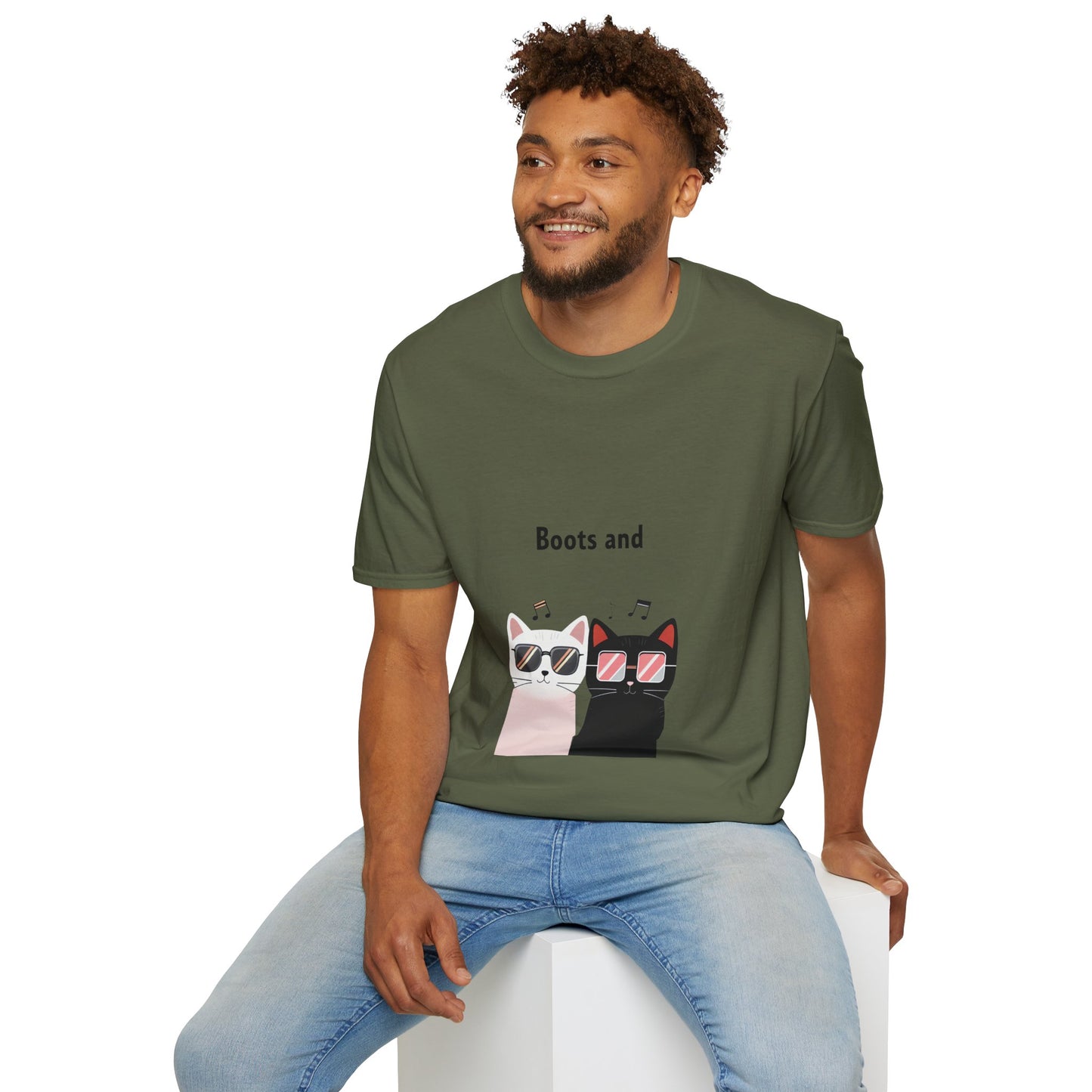 Boots and Cats Beatboxing T-Shirt
