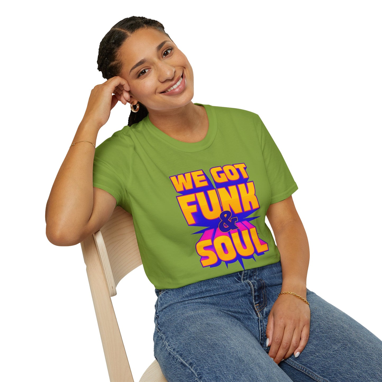 Funky Soul Unisex Softstyle T-Shirt - Perfect for Music Lovers