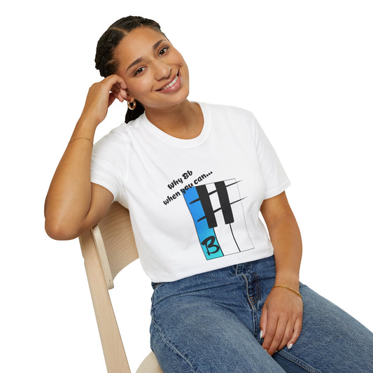 B# Logo Unisex Softstyle T-Shirt