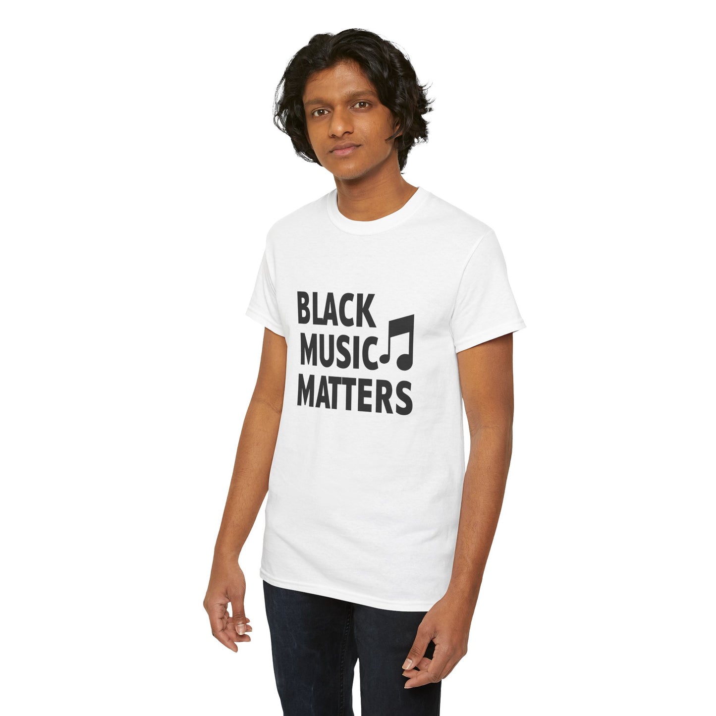 Black Music Matters Unisex Heavy Cotton Tee