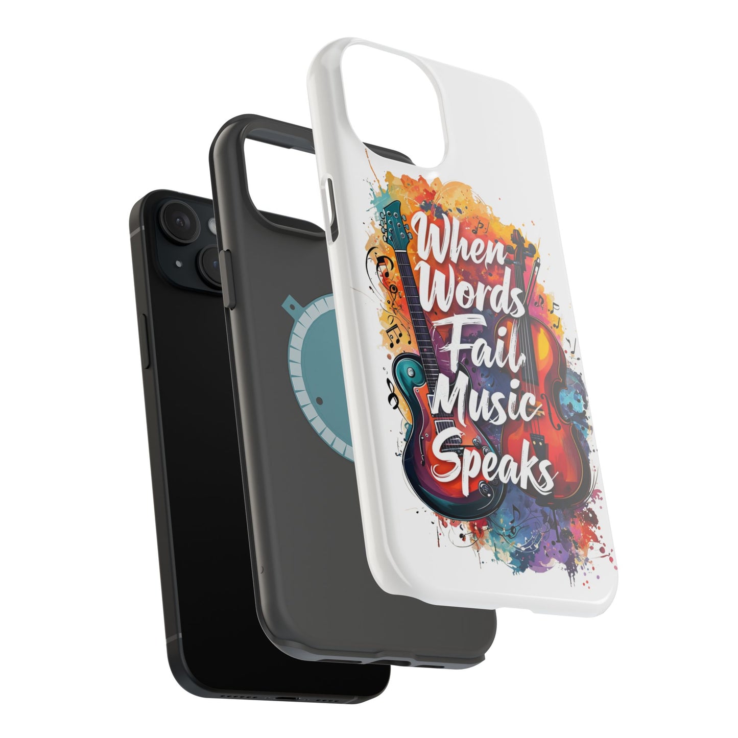 "When Words Fail..." Magnetic Tough Cases