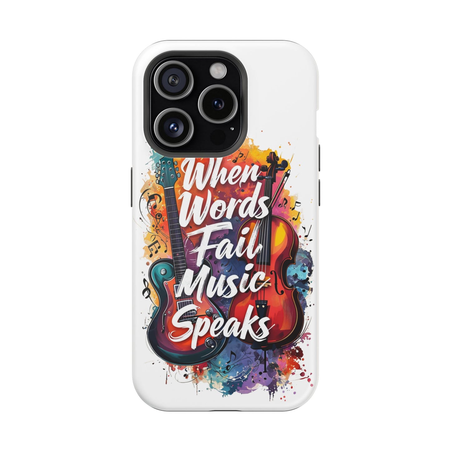 "When Words Fail..." Magnetic Tough Cases