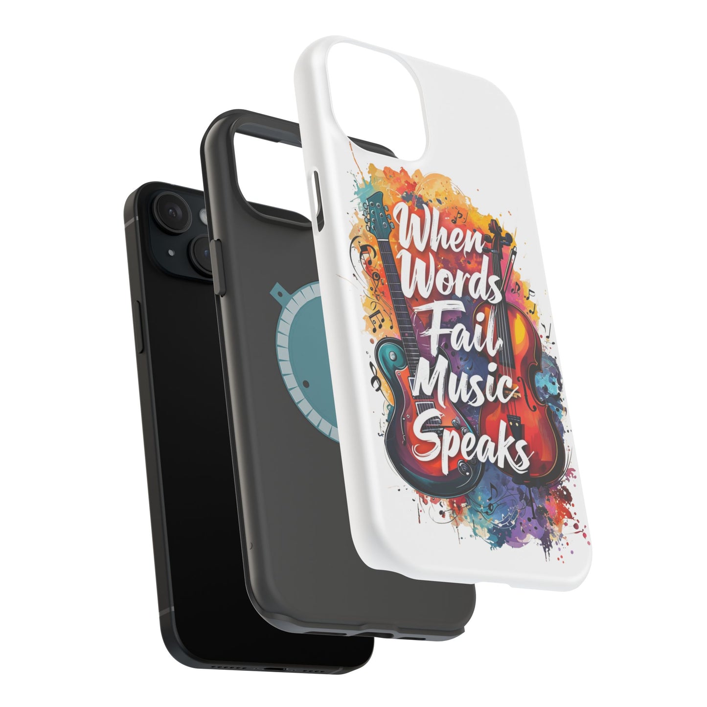 "When Words Fail..." Magnetic Tough Cases