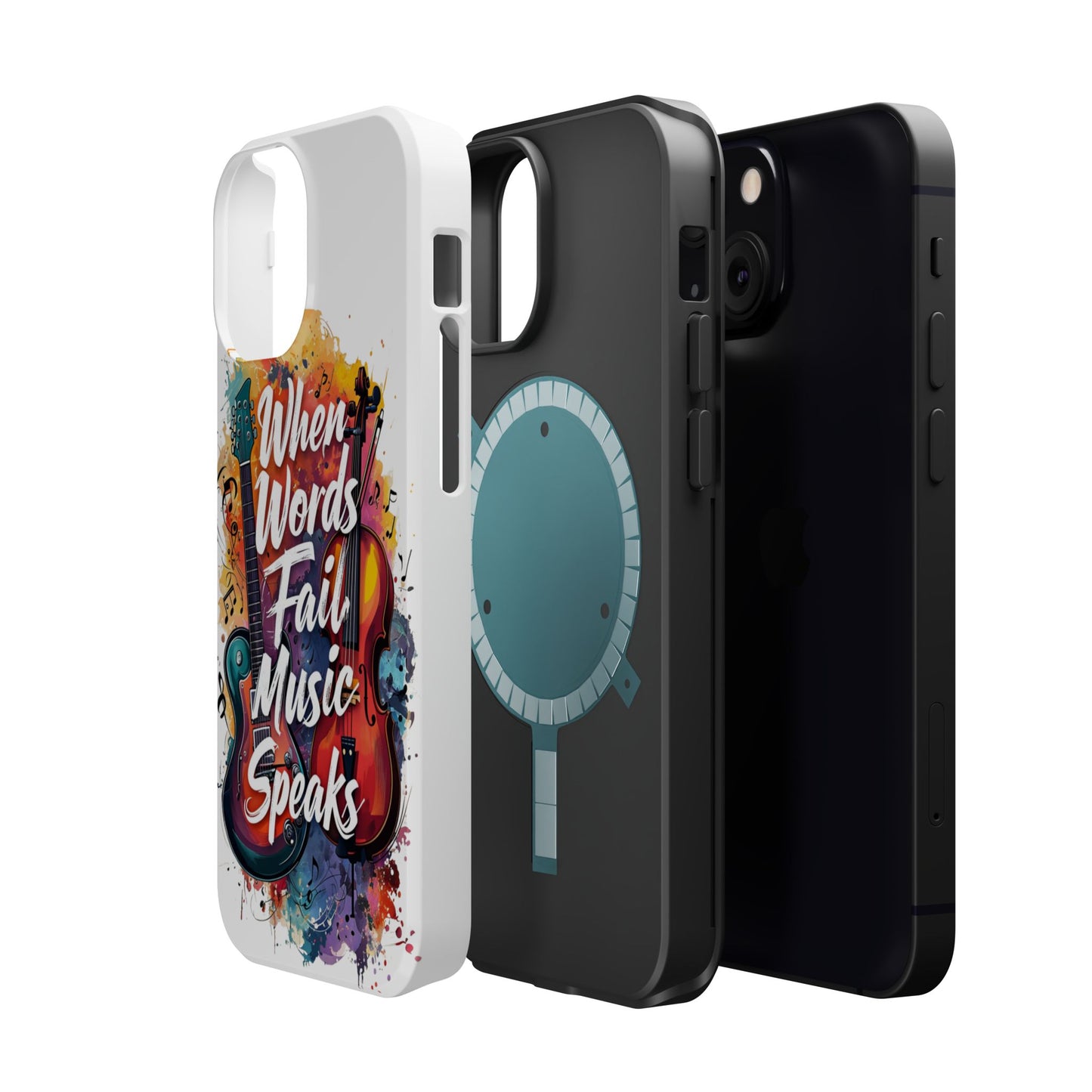 "When Words Fail..." Magnetic Tough Cases