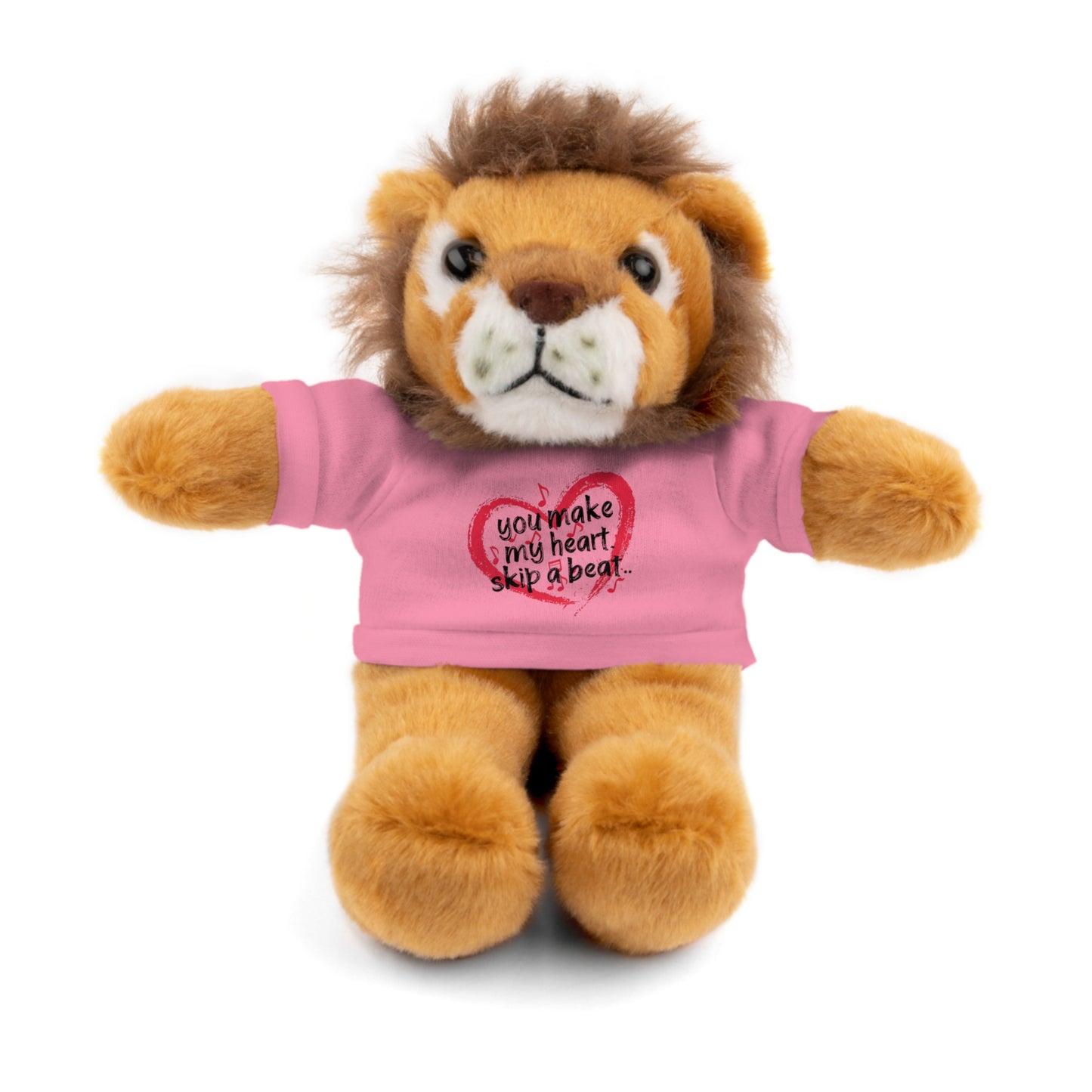 "You Make My Heart Skip A Beat" Stuffed Animals with Tee