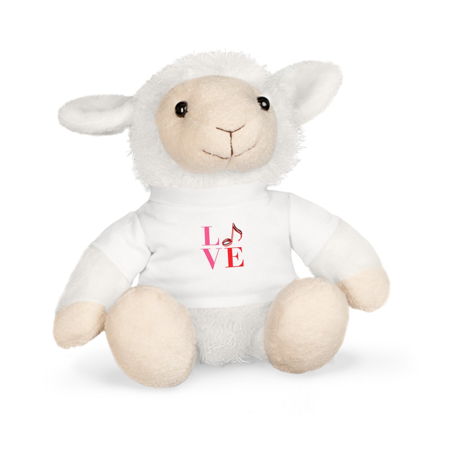 "L.O.V.E M.U.S.I.C" Plush Toy with T-Shirt