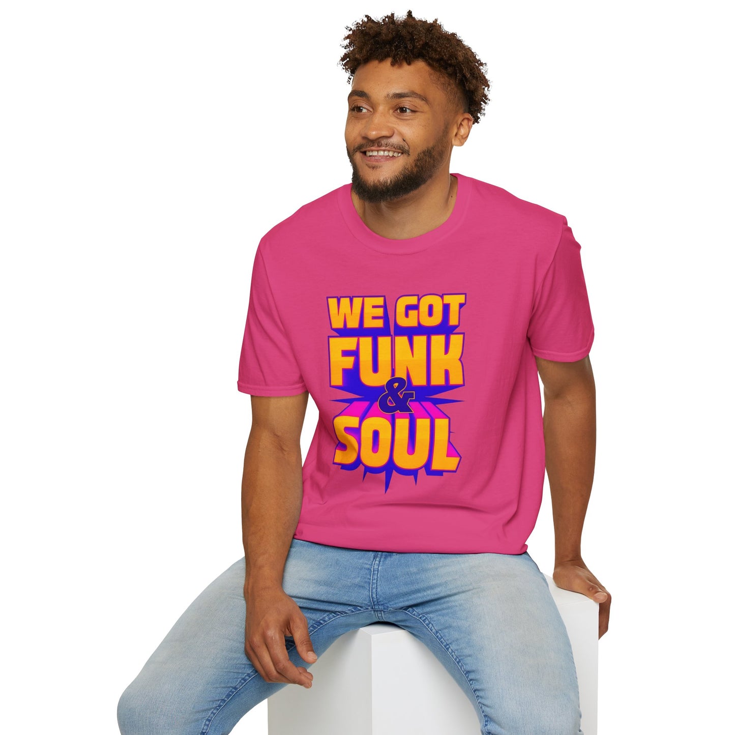 Funky Soul Unisex Softstyle T-Shirt - Perfect for Music Lovers