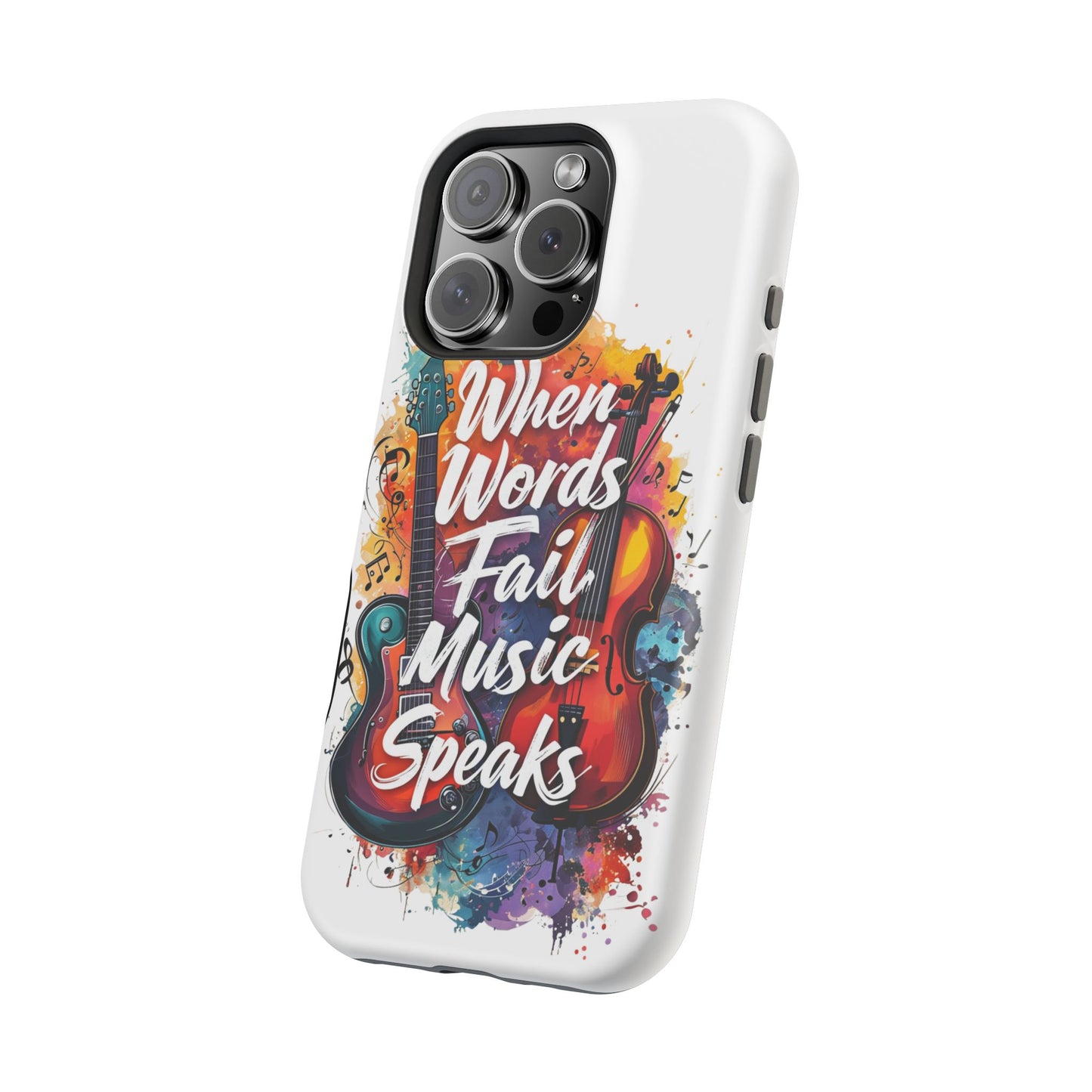 "When Words Fail..." Magnetic Tough Cases