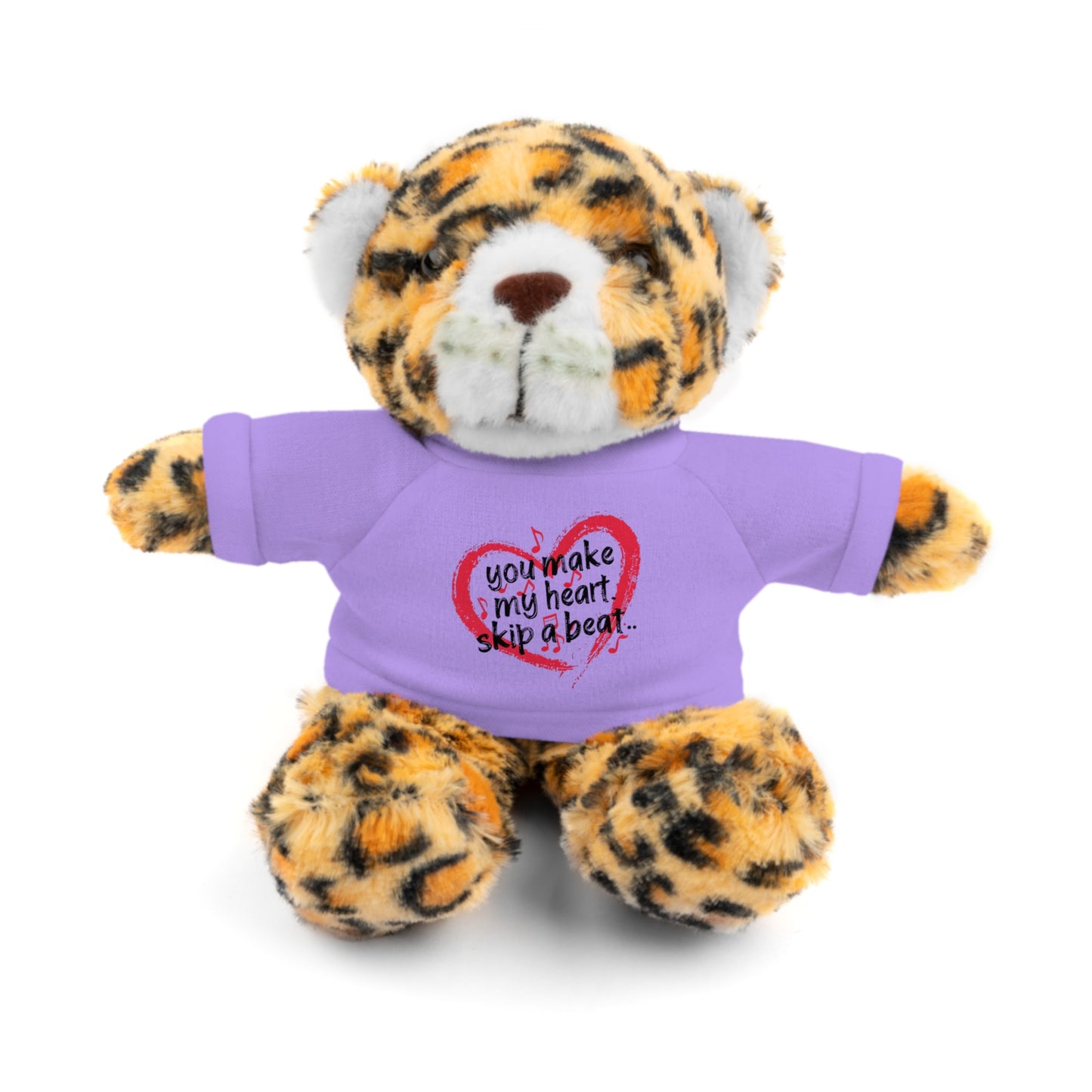 "You Make My Heart Skip A Beat" Stuffed Animals with Tee