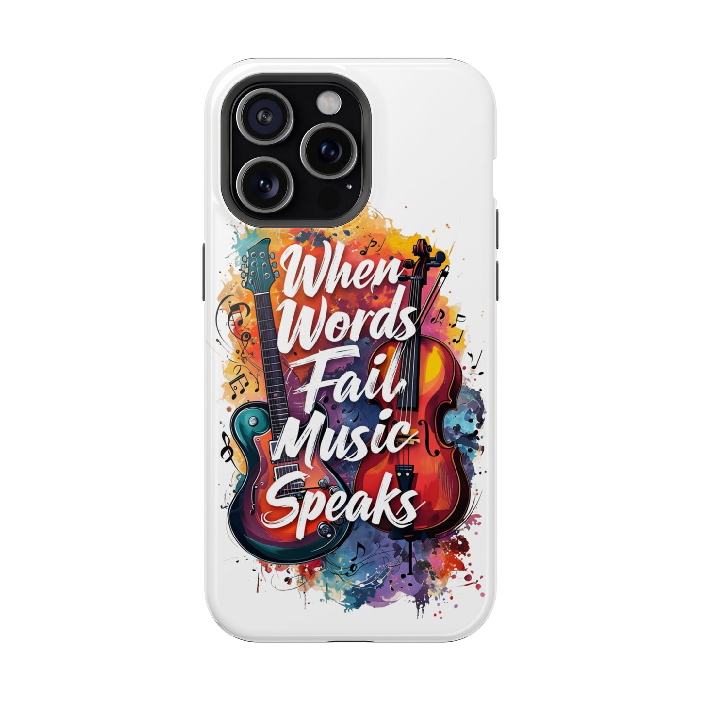 "When Words Fail..." Magnetic Tough Cases