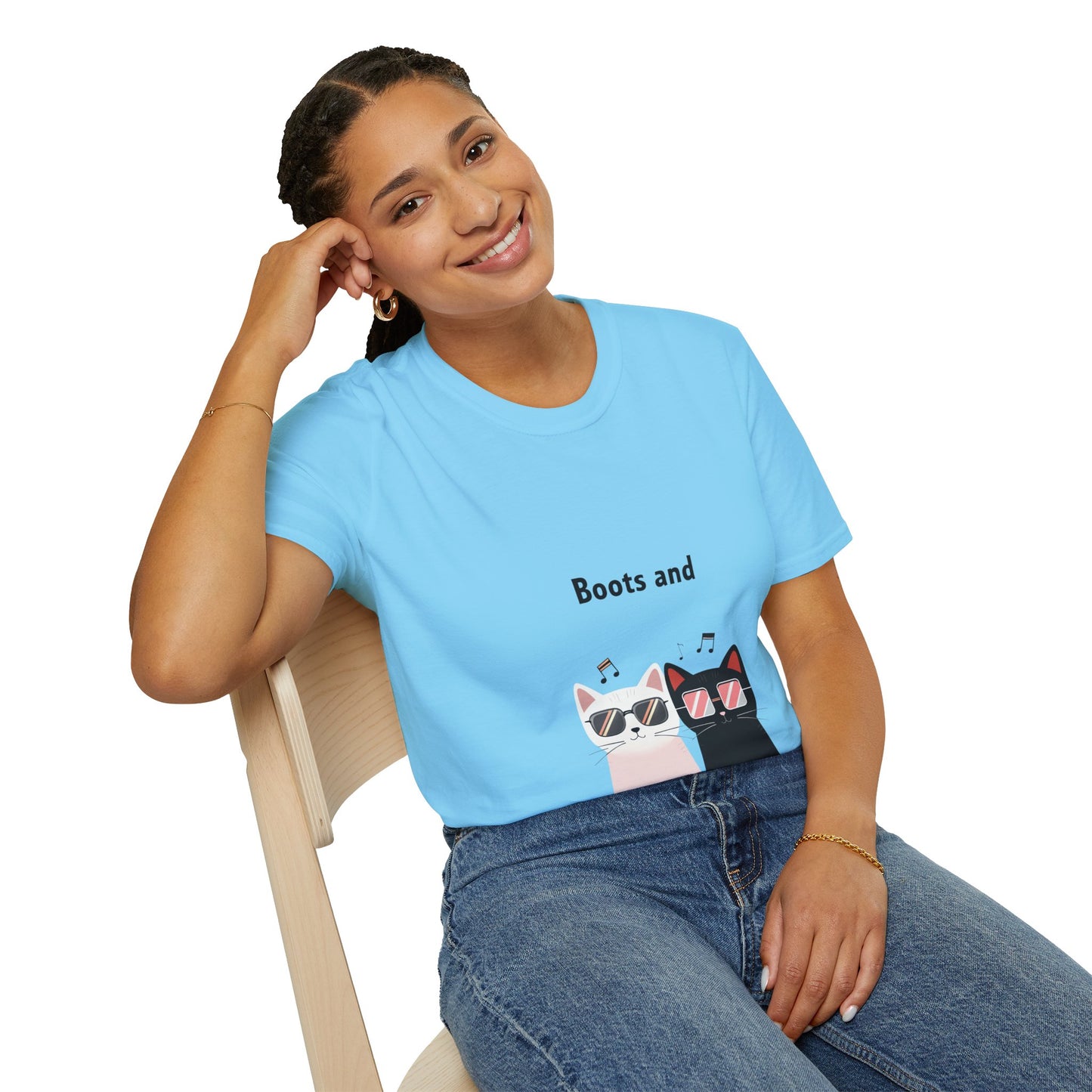 Boots and Cats Beatboxing T-Shirt