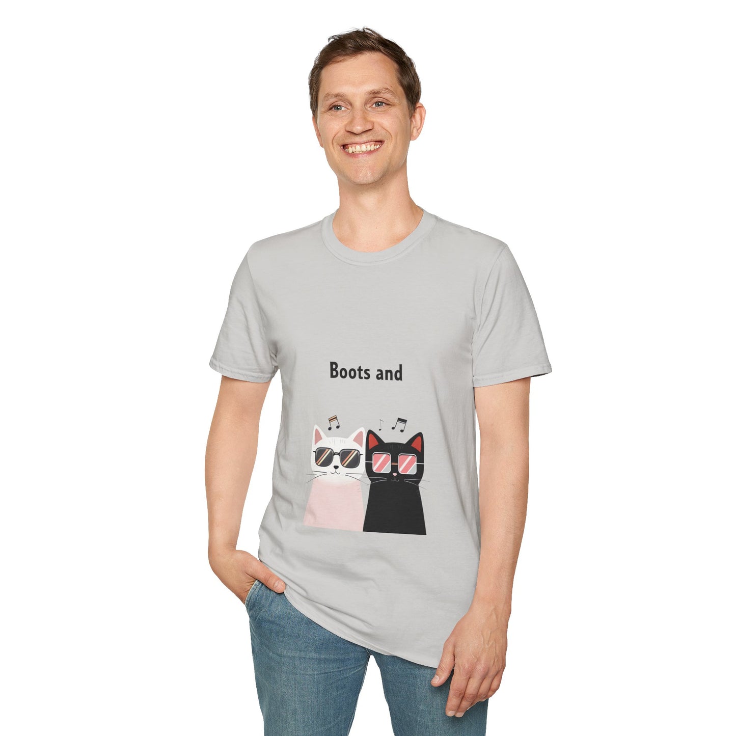 Boots and Cats Beatboxing T-Shirt