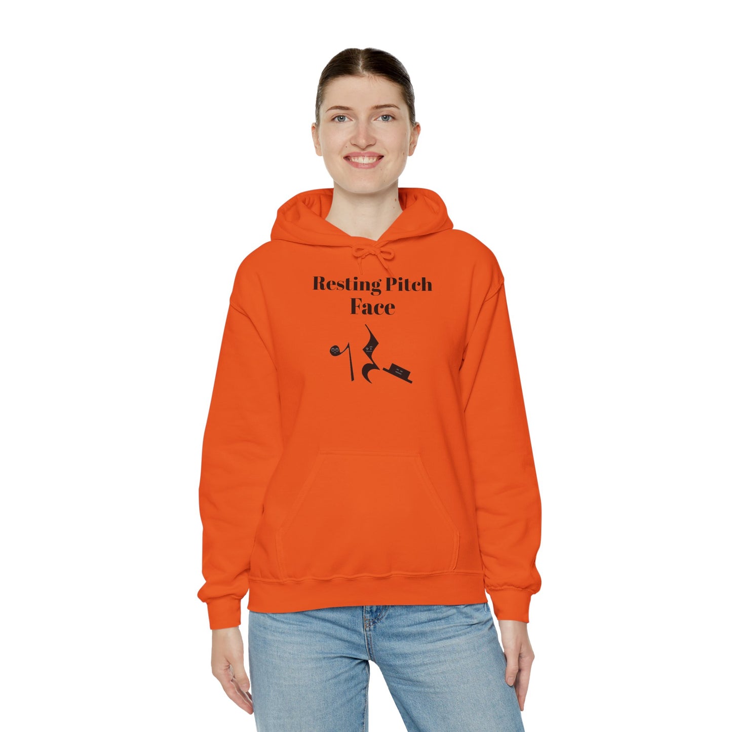Resting Pitch Face Unisex Hoodie Sweatshirt