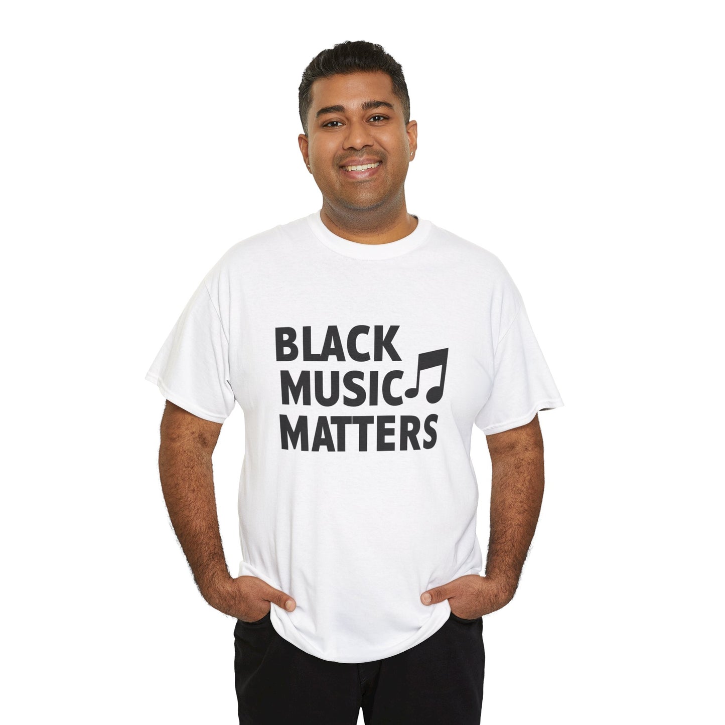 Black Music Matters Unisex Heavy Cotton Tee