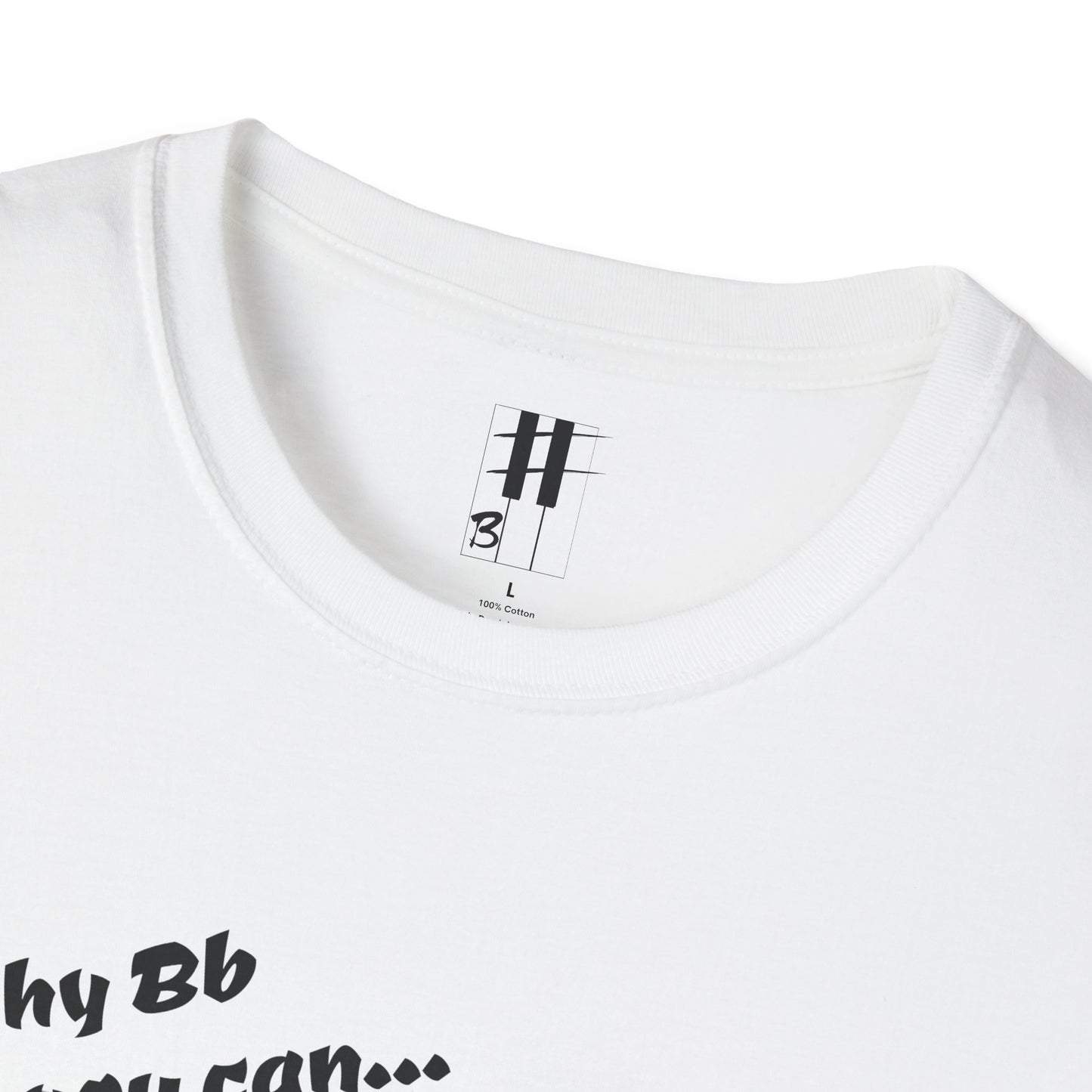 B# Logo Unisex Softstyle T-Shirt