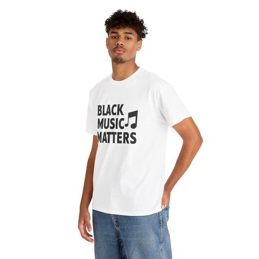 Black Music Matters Unisex Heavy Cotton Tee