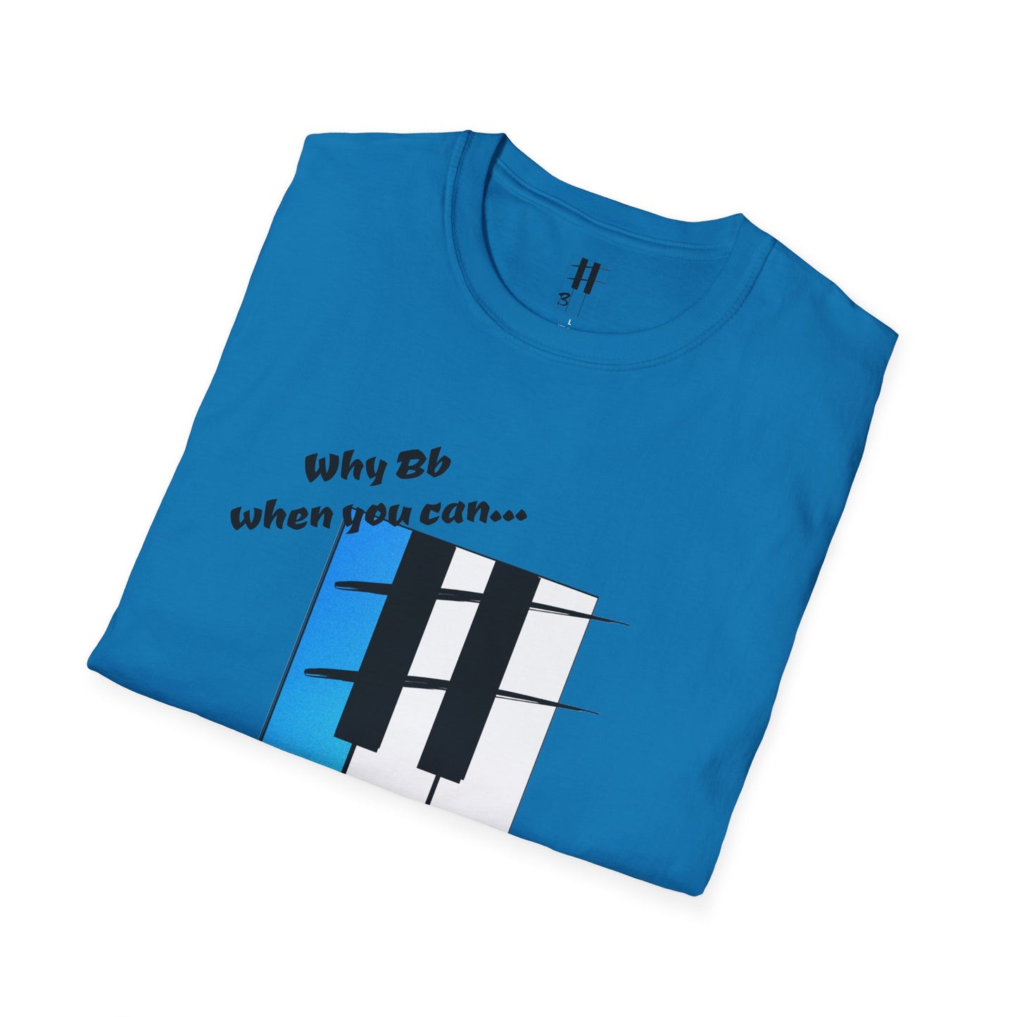 B# Logo Unisex Softstyle T-Shirt