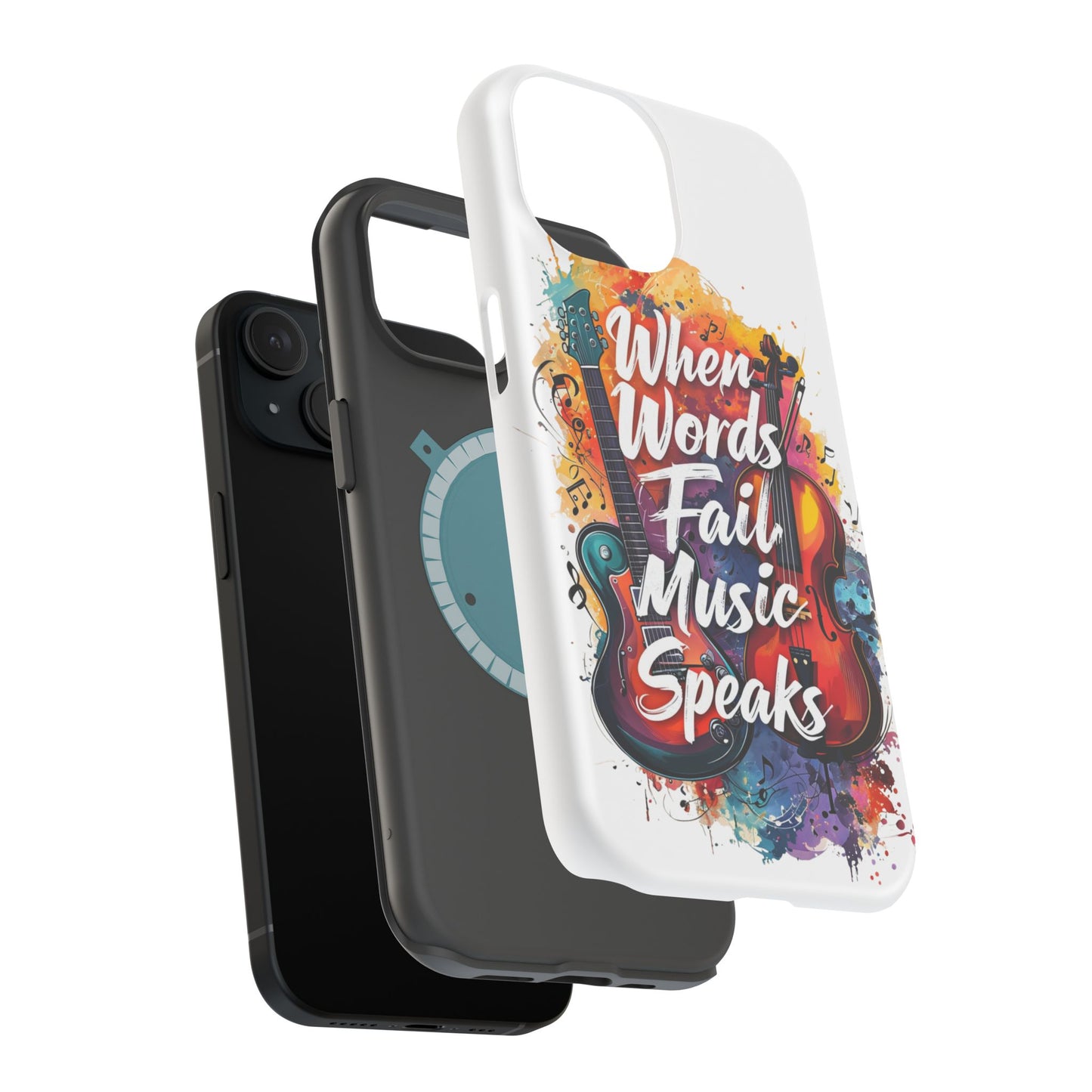 "When Words Fail..." Magnetic Tough Cases