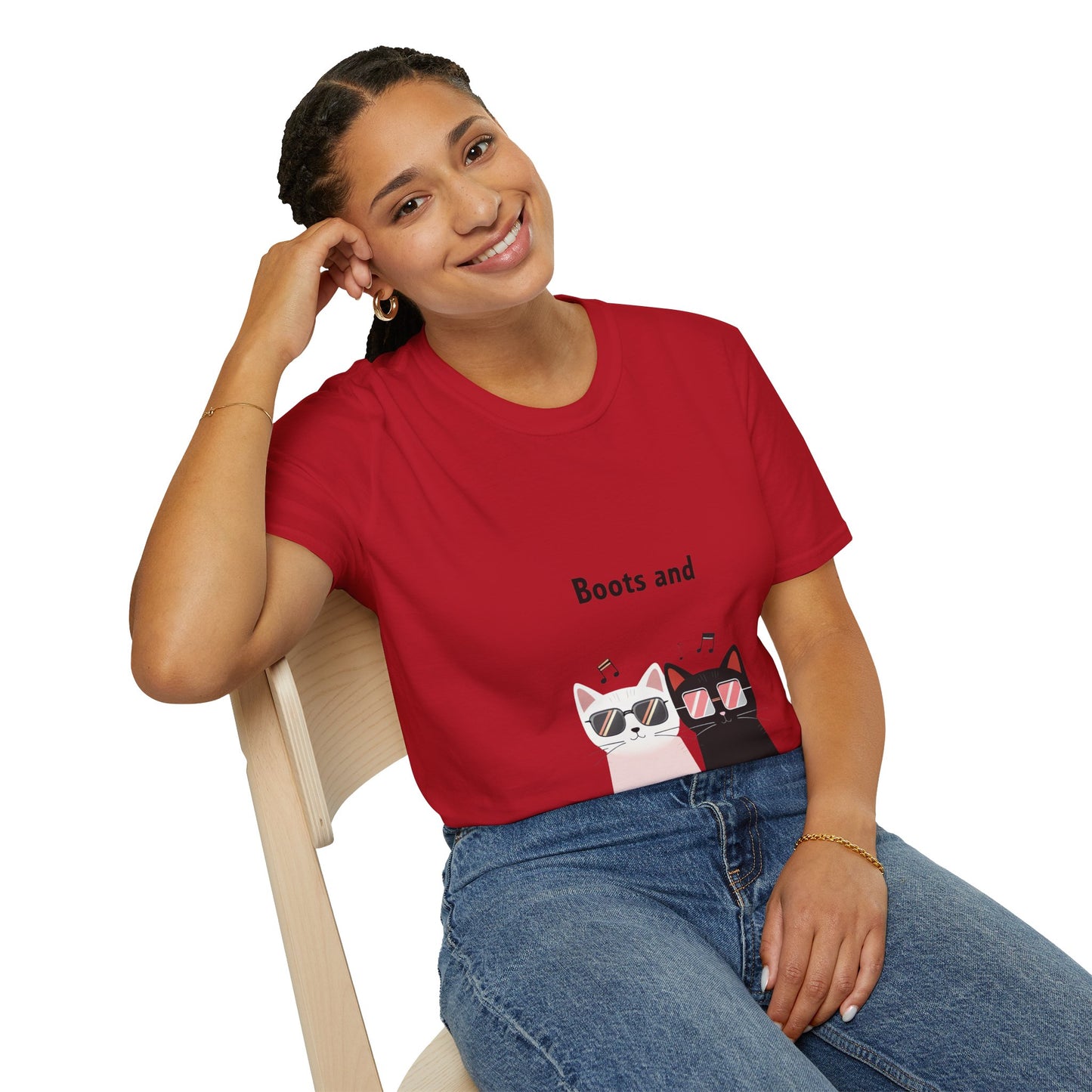 Boots and Cats Beatboxing T-Shirt