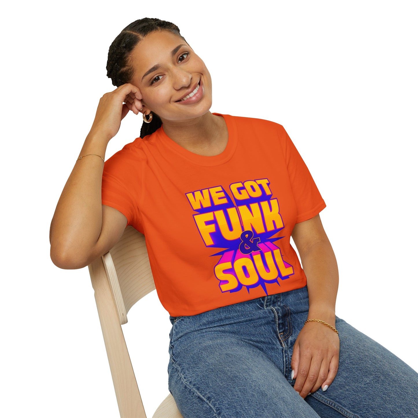 Funky Soul Unisex Softstyle T-Shirt - Perfect for Music Lovers