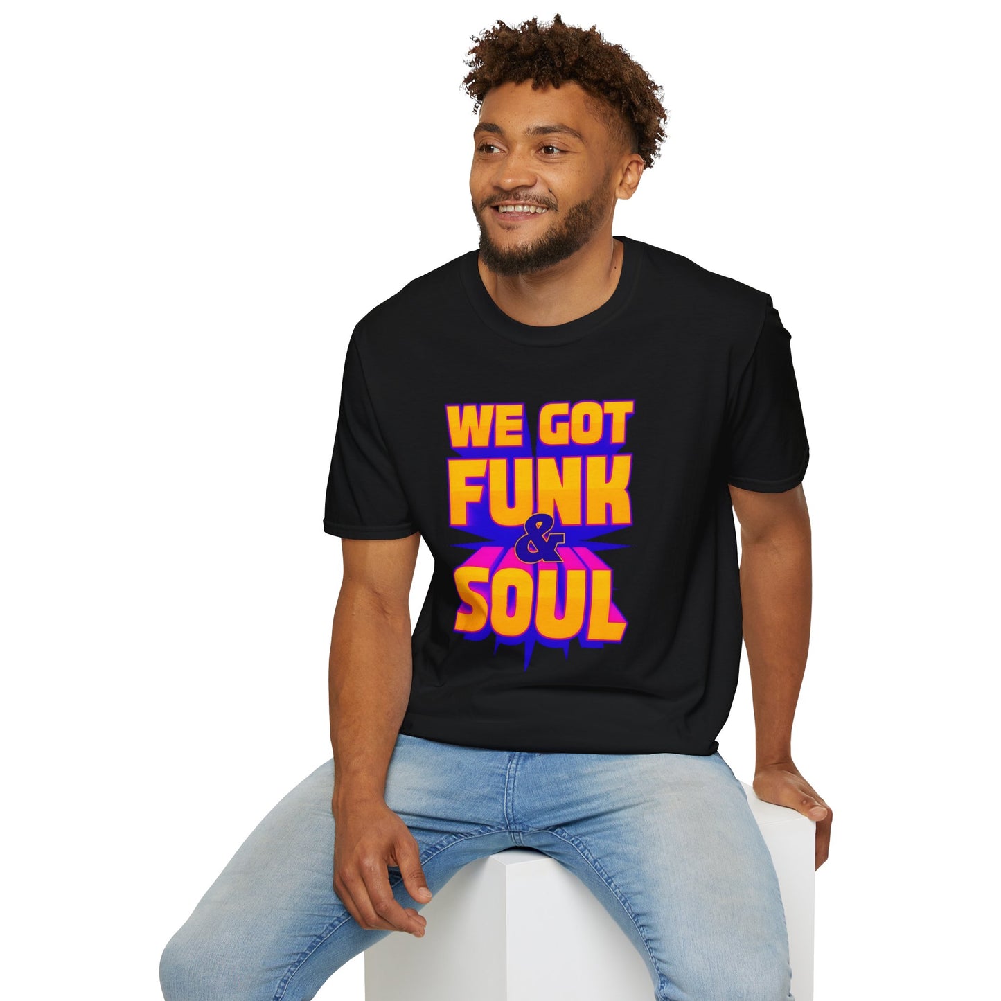 Funky Soul Unisex Softstyle T-Shirt - Perfect for Music Lovers