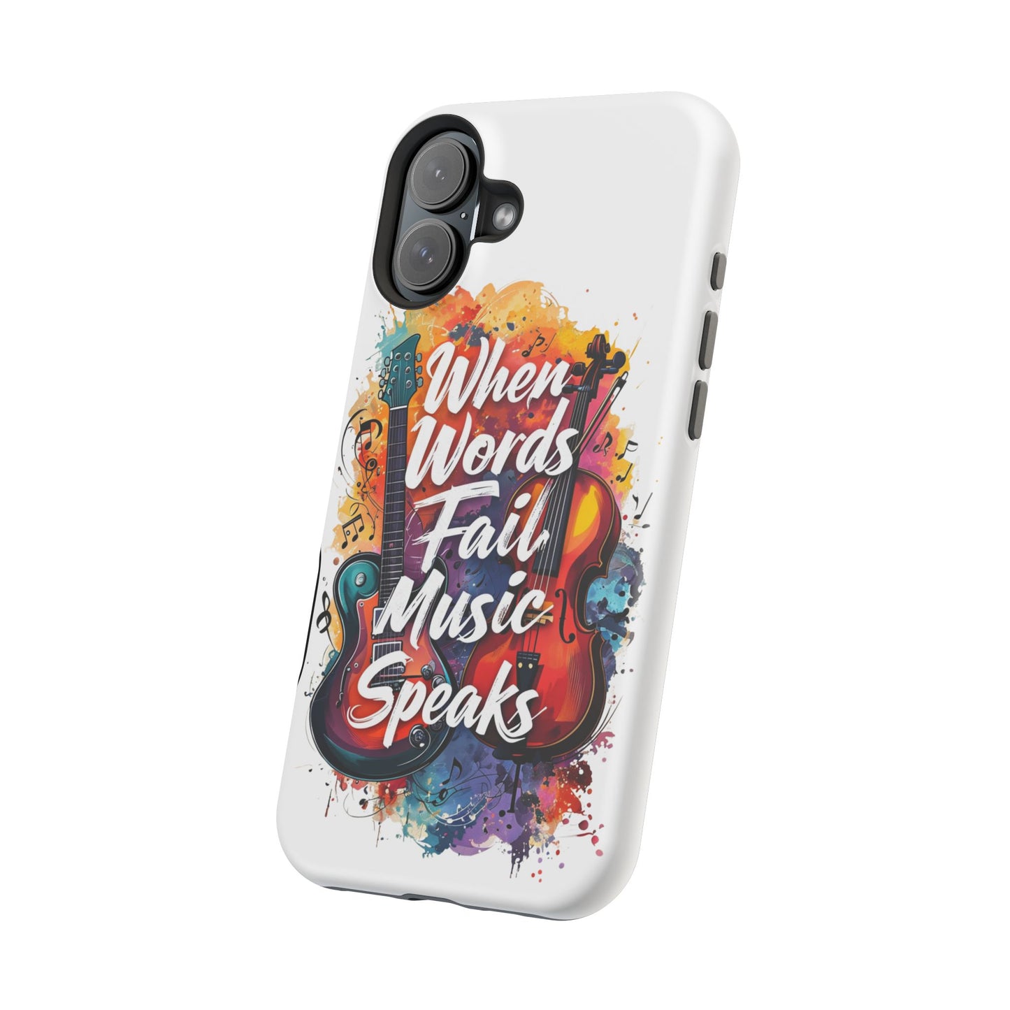 "When Words Fail..." Magnetic Tough Cases